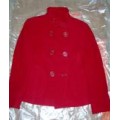 Куртка Zara красная короткая