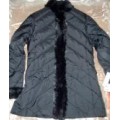 Куртка Zara с меховой вставкой