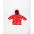 Куртка детская зимняя красного цвета