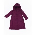 Куртка детская удлиненная фиолетовая