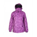 Куртка спортивная фиолетовая с узором