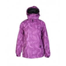 Куртка спортивная фиолетовая с узором