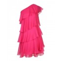 Платье Apart ярко-розовое многоярусное